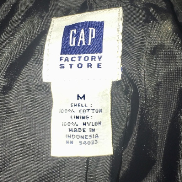 Gap Full-Zip Black Jacket - Picture 4 of 4